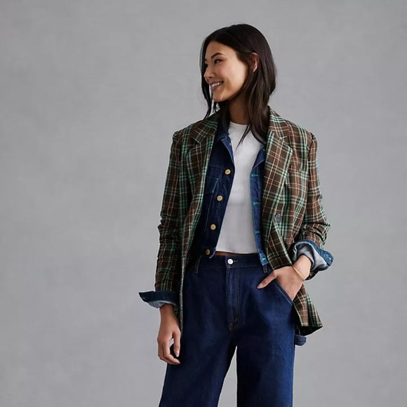 Maeve Double-Breasted Blazer